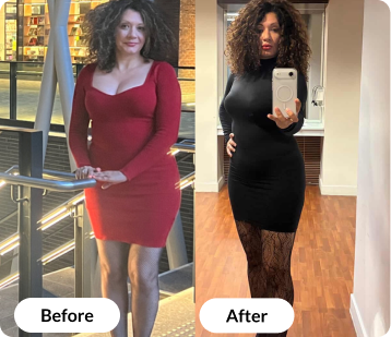 Female weight loss and strength gains Downtown Toronto personal trainer