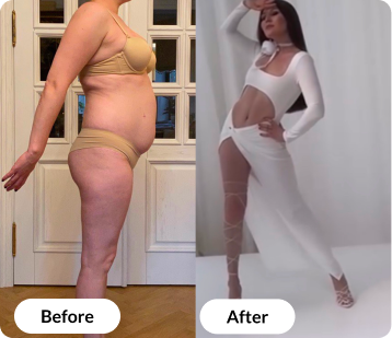 Female body transformation Downtown Toronto personal training success story
